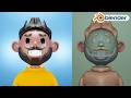 Stylized Cartoon Character modelling in blender [Blender Tutorial]