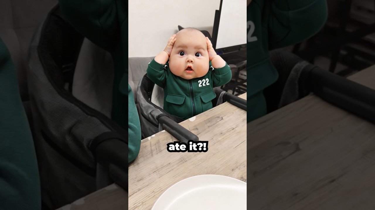 Daddy's a black hole #newborn #babyfunnyvideo #cutebaby