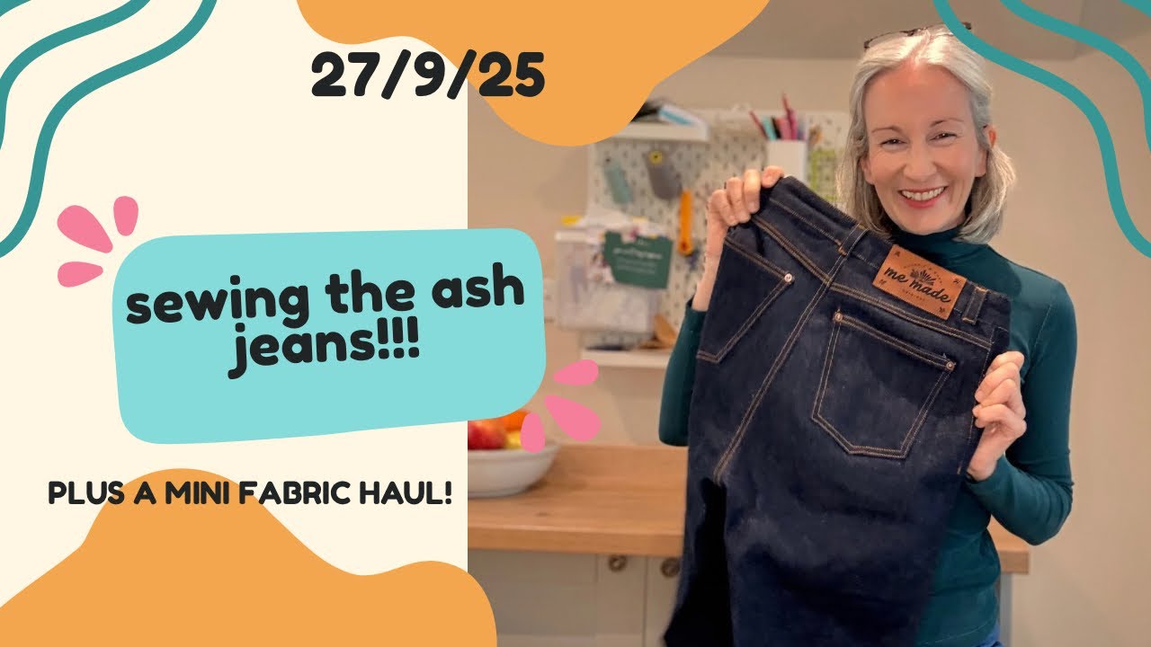 Я сшила себе джинсы сама!! 👖