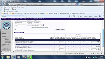 CIIS (Aggregate Users ONLY): Adding an Inventory Reconciliation