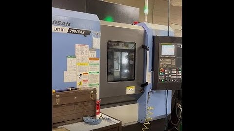 2015 Doosan DNM-200/5AX Mach#2164