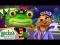 Halloween Helicopter Mishap | Gecko&#39;s Garage - Spooky October | Fun Kids Videos