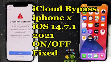 How to iCloud Bypass | iphone x | iOS 14.7.1 Bypass 2021 | ON/OFF Fixed