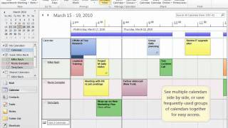 Manage your entire team's calendar from a single view in outlook 2010