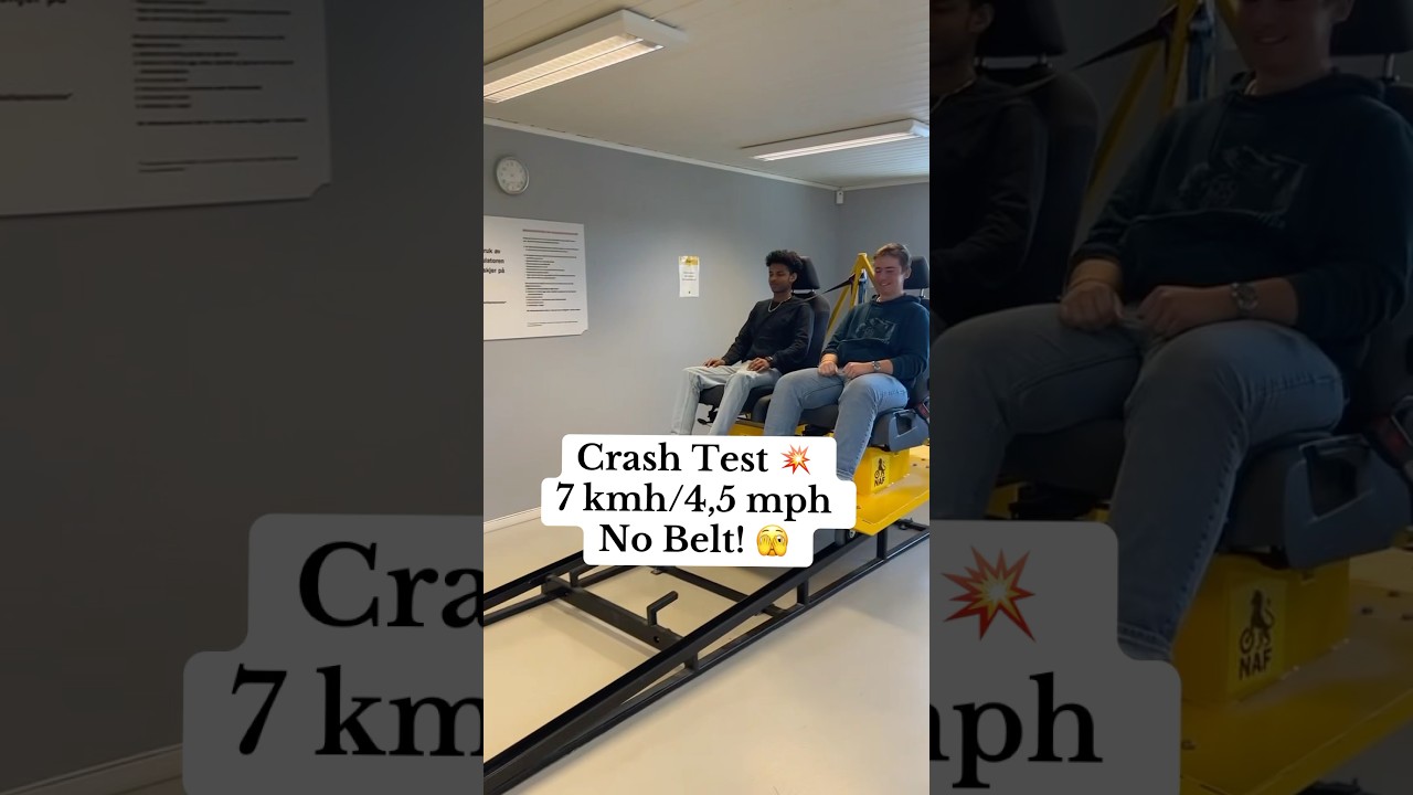 Crash Simulation 7 kmh/ 4,5 mph by MrTraffiQ. For educational purposes only.