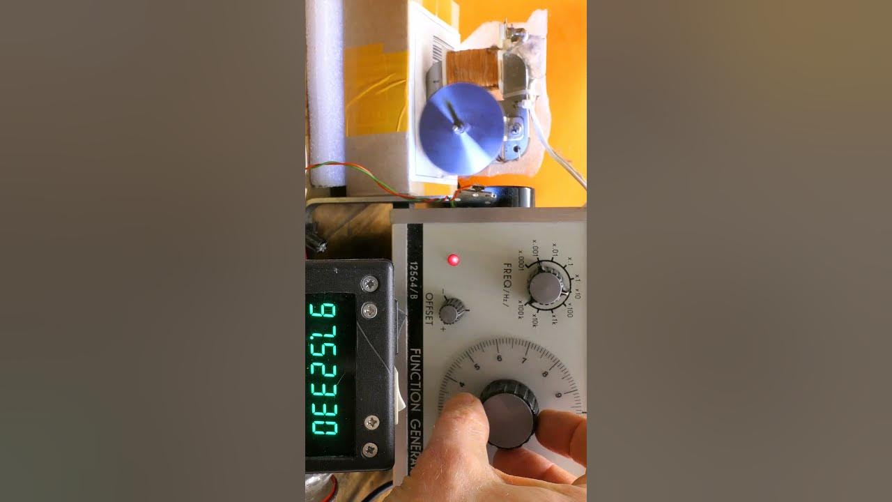 Strobe light motor RPM measurement shorts YouTube