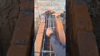 Tei beam ko column se jodne ka shhi tarika #shorts #construction