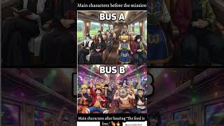 "Peace vs Main Characters 😂🔥" #demonslayer #onepiece #naruto #luffy #anime #funny #viralshorts