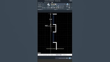 DCO (Dimension Continue) - AutoCAD Tips #shorts #autocad #architecture #tutorial #civilengineering