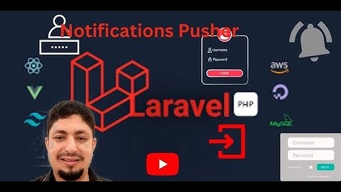 Laravel || Notifications Pusher ارسال واستقبال اشعارات الزمن الحقيقي [Arabic]#001