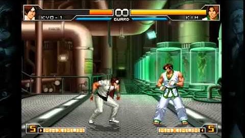 The king of fighters 2002 UM Steam Combos Kyo-1