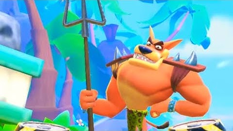 Crash Bandicoot On The Run Part 55: Tiny Tiger Defeated, INFERNO NEO CORTEX SPOTTED! (NEW)