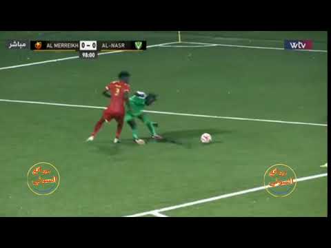 الدقائق الاخيره المجنونه في مباراة المريخ السوداني والنصر الليبي تمهيدي ابطال افريقيا