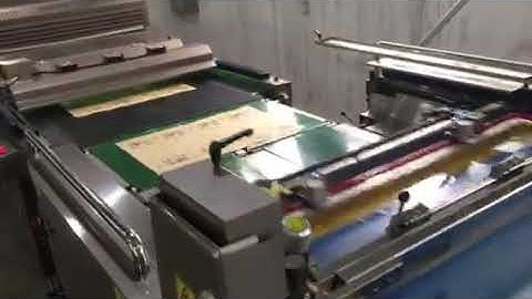 JINBAO Automatic screen printing machine for 1050x750mm
