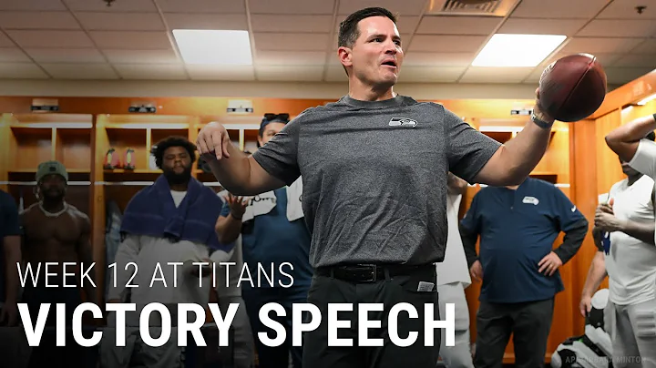 Head Coach Mike Macdonald's Postgame Victory Speech After The Win Over The Titans in Week 12