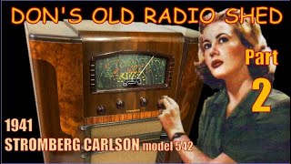 1941 STROMBERG CARLSON model 542 restoration and repair PART 2