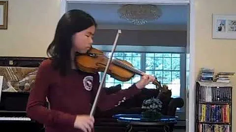 Claire Cai of Mount Sinai plays Mozarts Violin Con...
