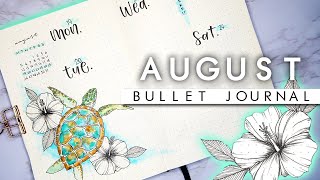 PLAN WITH ME | August 2019 Bullet Journal Setup | PART 2 