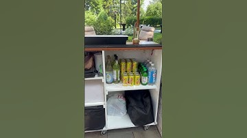 Setting up our mobile bars for our bartending business ✨🍾❤️ #mobilebar #bartendingbusiness