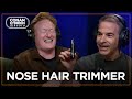 Jordan schlansky shows conan his favorite nose hair trimmer  conan obrien radio
