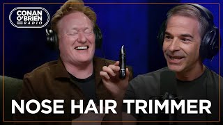 Jordan Schlansky Shows Conan His Favorite Nose Hair Trimmer | Conan O