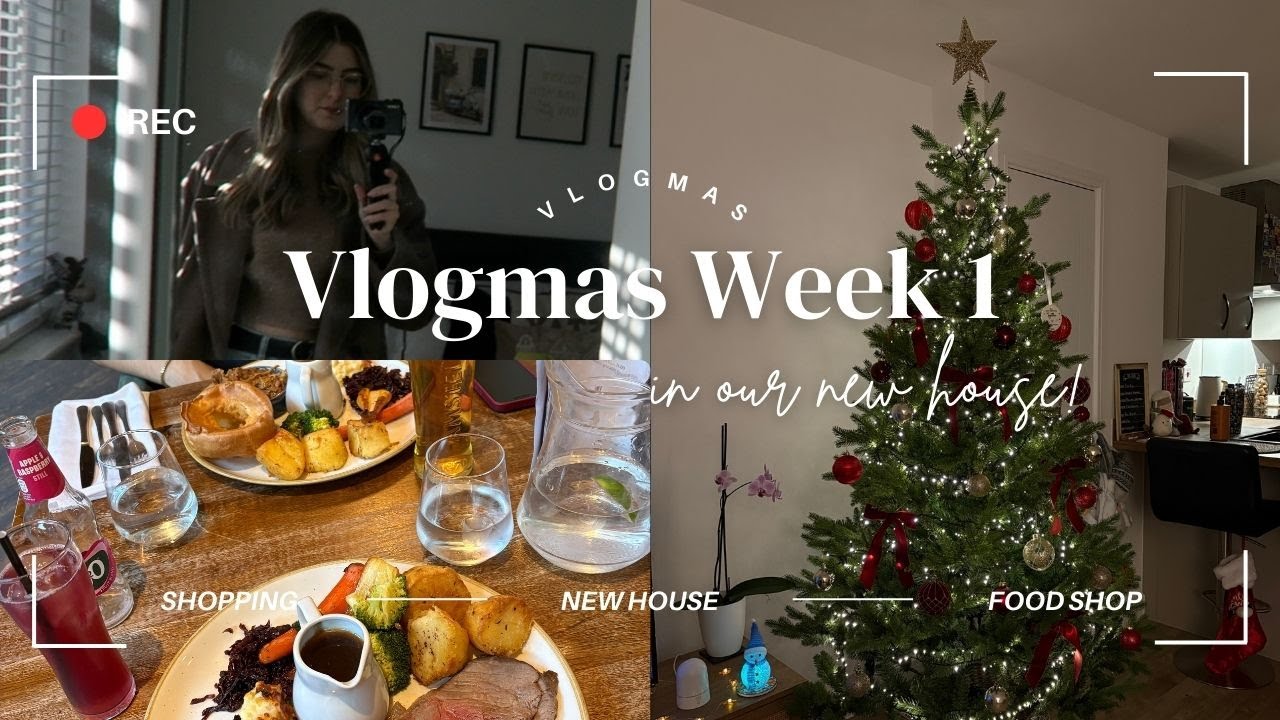 Добро пожаловать в наш новый дом! | Влогмас, неделя 1