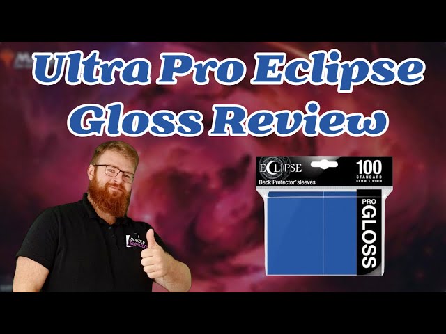 Ultra Pro Eclipse Gloss Deck Protection Small Sleeve, Smoke Grey -  Count 60 