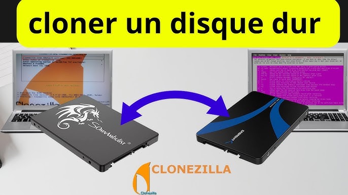 Cloner son disque dur/SSD vers un autre disque avec Clonezilla – Le Crabe  Info