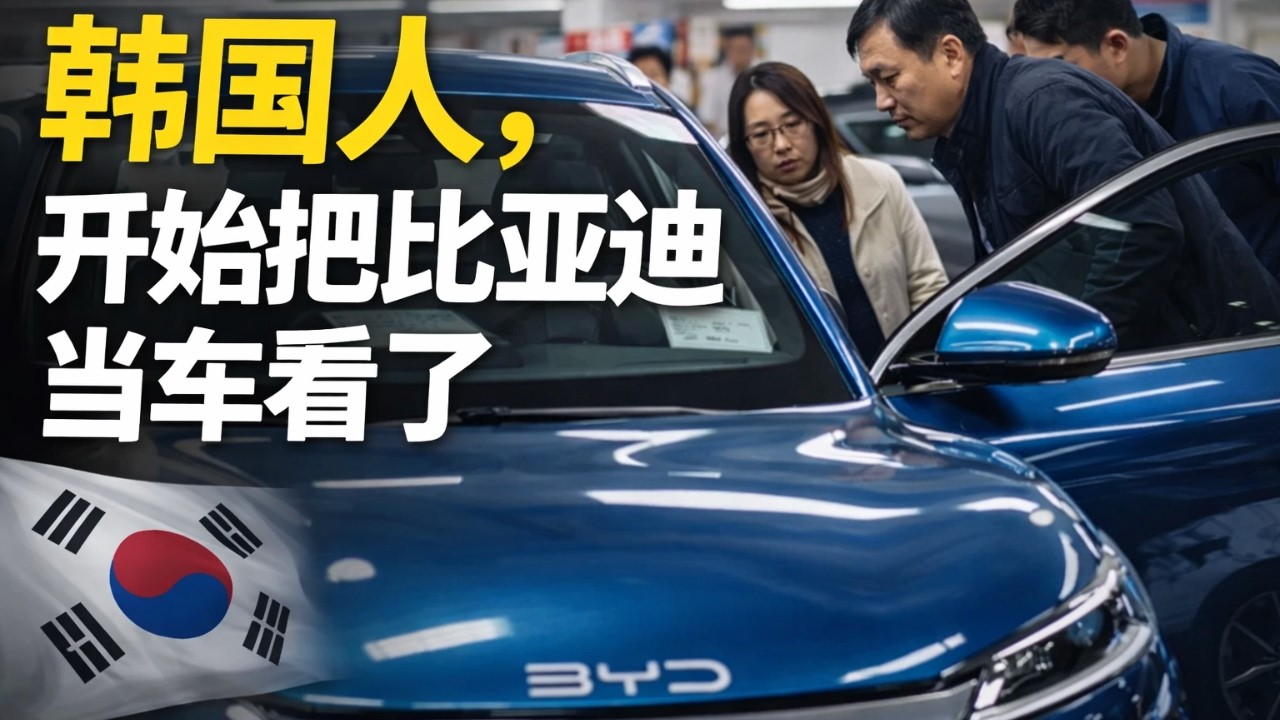 韓國人，開始把比亞迪當車看了