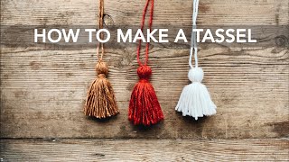 How to Make a Tassel