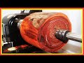 A pretty  piece of  blood wood: wood turning