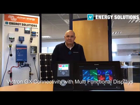 Victron GX Connectivity with Multi Functional Displays