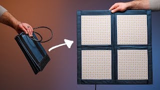 Foldable LED Video Light! Intellytech LiteCloth LC-160 Review