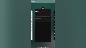 Is your wallet address bind correct check in openex app oex coins quantity