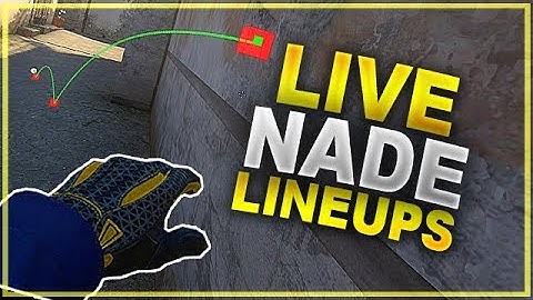 CS:GO Update: Live Nade Lineups/Trajectories (Useful for practice)