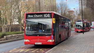 *Kickdown* GoAhead London Central Route 108 | Mercedes Benz Citaro 0530 (MEC3, BG09JJU)