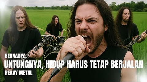 UNTUNGNYA, HIDUP HARUS TETAP BERJALAN - BERNADYA | HEAVY METAL (OFFICIAL MUSIC VIDEO)