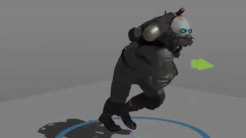 An early test of the npc locomotion tech developed for Half-Life: Alyx