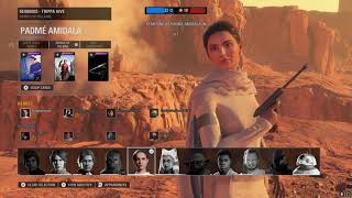 Battlefront 2 - I ran into a toxic player in HvV and made him quit... Padme Amidala Gameplay