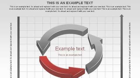 Collection of Arrows and Charts for PowerPoint by PoweredTemplate.com