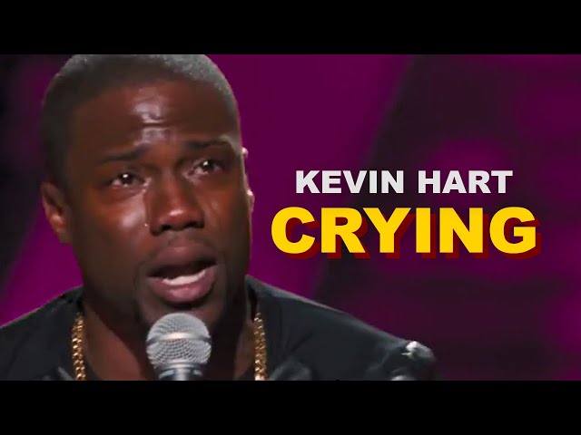 kevin hart crying face