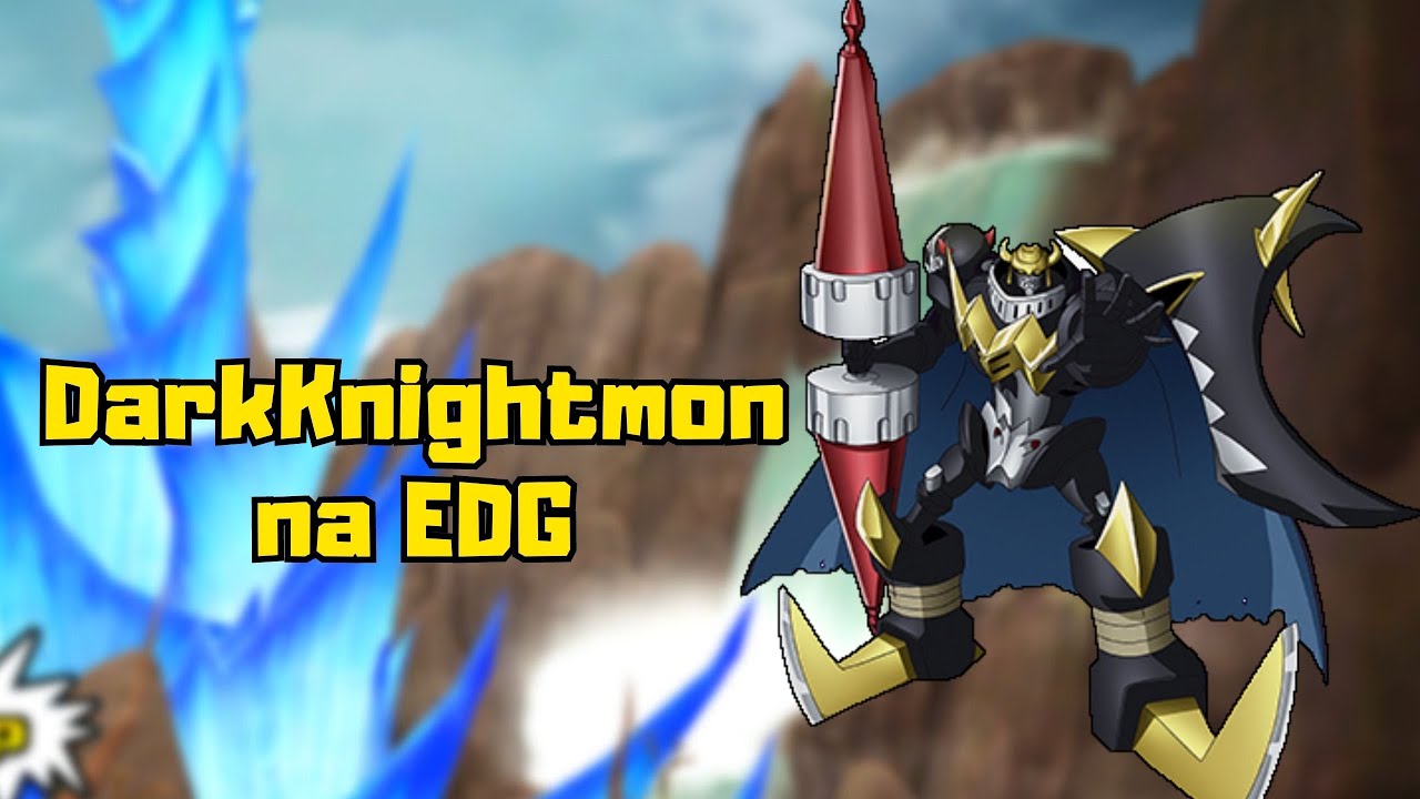 Dark Knightmon na EDG - Digimon Masters Online - YouTube