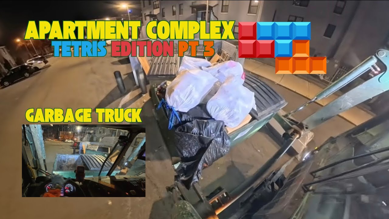 Тетрис для жилых комплексов: версия с мусоровозом №3