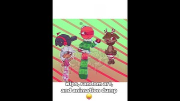 Wips, random art, and animation dump 😛 | #forsaken #dandysworld #artdump #randomart #animation