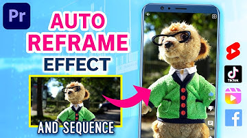 Auto Reframe EFFECT vs Auto Reframe SEQUENCE | Premiere Pro CC Tutorial