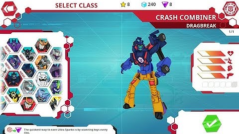 Transformers : RID - Crash Combiner DragBreak (Decepticon)
