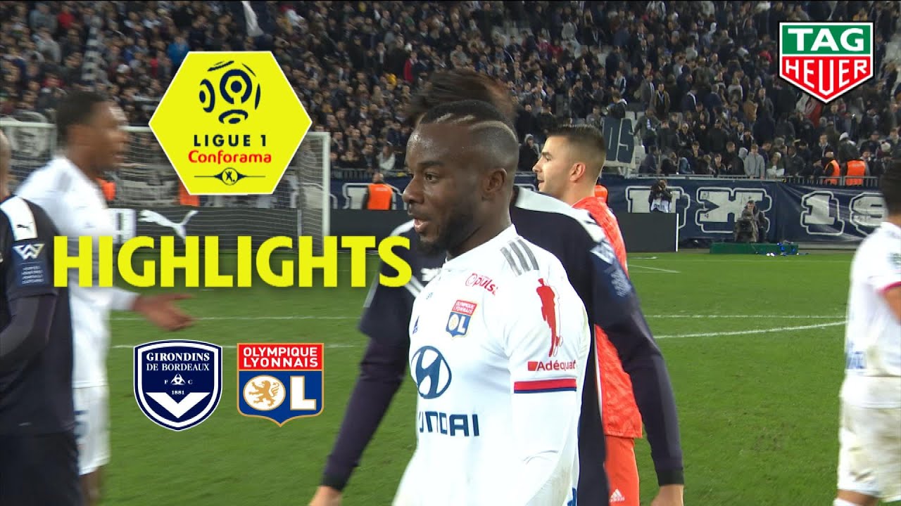 Girondins De Bordeaux Olympique Lyonnais 1 2 Highlights Gdb Ol 2019 20 Youtube