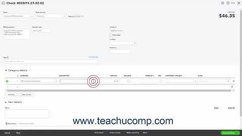 QuickBooks Online Tutorial Writing Checks Intuit Training