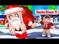 I WENT UNDERCOVER AS SANTA CLAUS IN ROBLOX BROOKHAVEN!