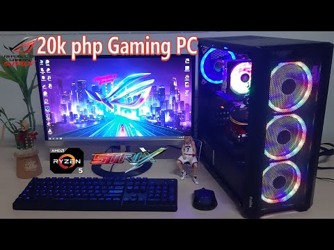 ASUS ROG Budget Gaming PC Build 20k PHP | AMD RYZEN 5 1400 | ASUS PRIME A320M-K | ASUS STRIX RX570